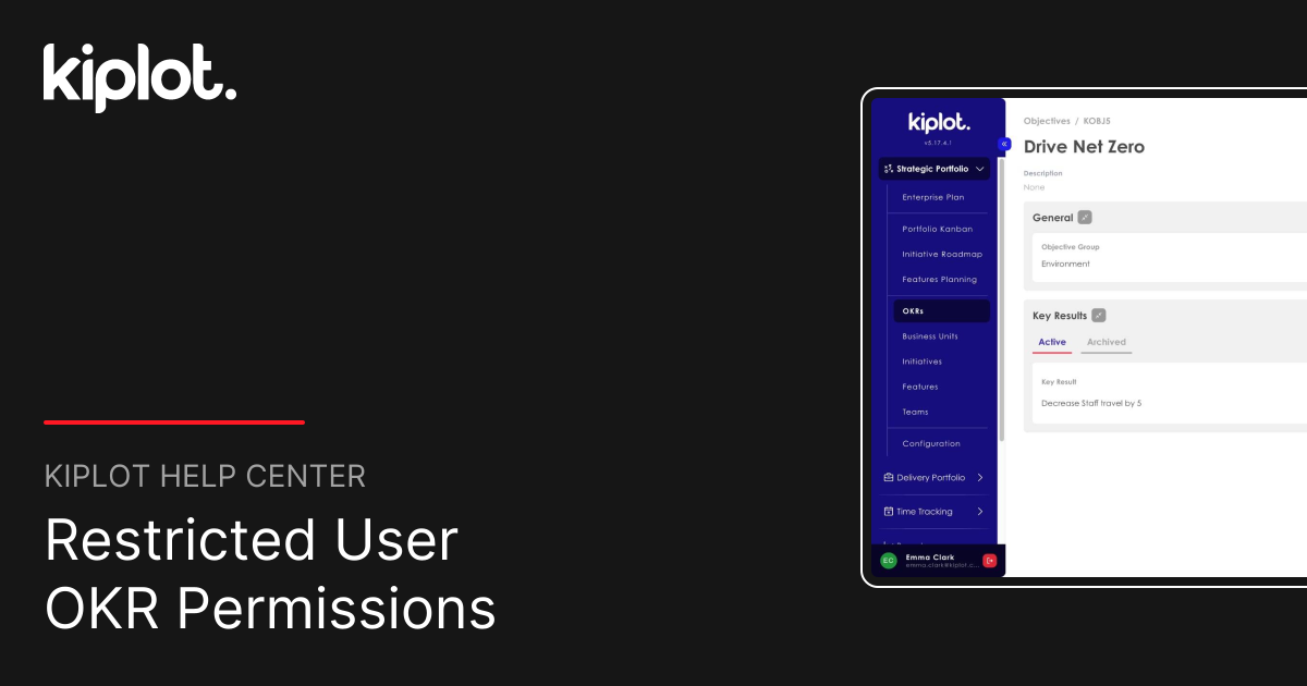 Restricted User OKR Permissions | Kiplot Help Center
